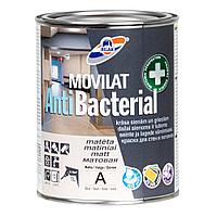 Краска MOVILAT ANTIBACTERIAL База 1 матовая, (0,9 л), (1,22 кг)