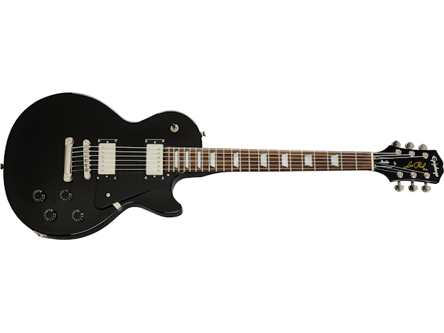 Электрогитара Epiphone Les Paul Studio EB Ebony - фото 3 - id-p203898054