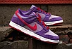 Кроссовки женские NIKE SB DUNK LOW фиолетовые, фото 7