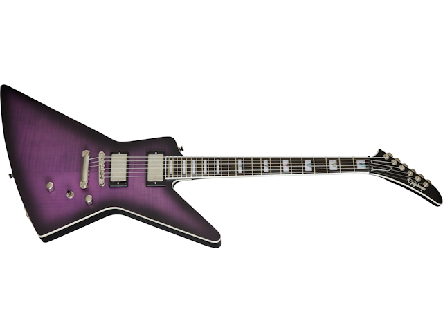 Электрогитара Epiphone Extura Prophecy Purple Tiger Aged Gloss PTA - фото 2 - id-p203898723