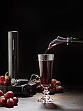 Электрический штопор + нож для фольги, аэратор, вакуумная пробка (винный набор 5 в 1) Electric Wine Set, фото 6