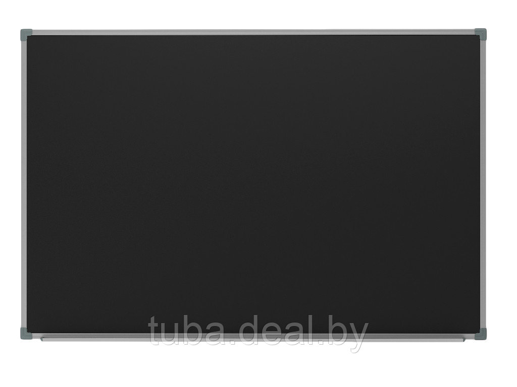 Доска магнитно - меловая BoardSYS, черная 100х150 см.