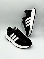 Кроссовки мужские Adidas Retropy E5 повседневные/ демисезонные/черно-белые 42