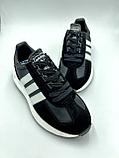 Кроссовки мужские Adidas  Retropy E5 повседневные/ демисезонные/черно-белые, фото 6