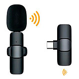 Беспроводной петличный микрофон для IOS Wireless Microphone K8, фото 3