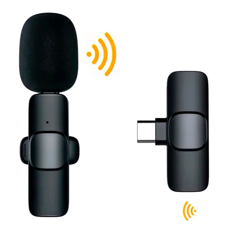 Беспроводной петличный микрофон для IOS Wireless Microphone K8 - фото 3 - id-p182147178