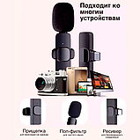 Беспроводной петличный микрофон для IOS Wireless Microphone K8, фото 8