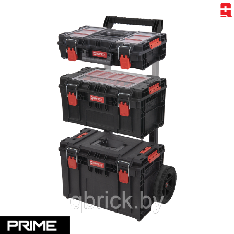 Набор ящиков Qbrick System PRIME Set 2, черный