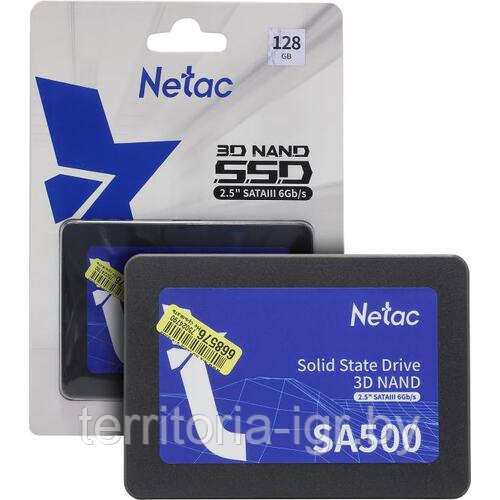 SSD-накопитель SA500 Series SATA III SSD 128GB Netac