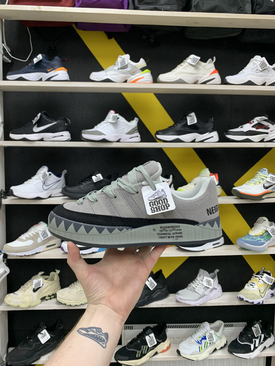 Кроссовки Adidas ADIMATIC Dark Grey Black
