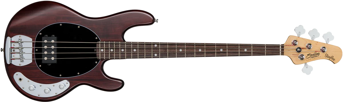 Бас-гитара Sterling by Music Man Stingray Ray4 Walnut electric bass - фото 2 - id-p203904751