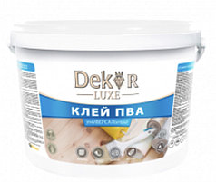 Клей ПВА DEKOR универсальный 0,9 кг.