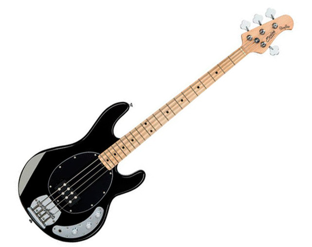 Бас-гитара Sterling by Music Man Stingray RAY4 Black electric bass - фото 2 - id-p203905176