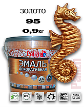 Эмаль акриловая декоративная Palizh ЗОЛОТО №95 (900 гр)