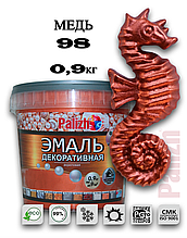 Эмаль акриловая декоративная Palizh МЕДЬ №98 (900 гр)