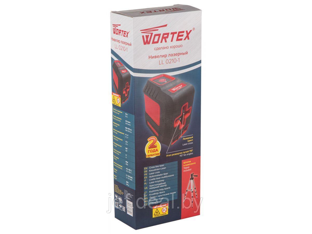 Нивелир лазерный LL 0210-1 со штативом в коробке WORTEX 0323139 - фото 8 - id-p192701531