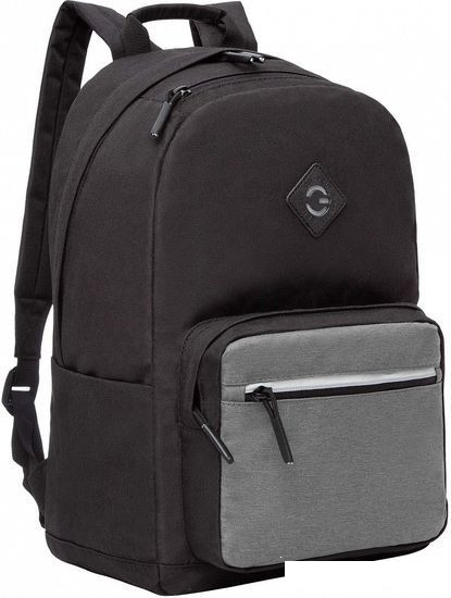 Городской рюкзак Grizzly RQL-218-2 (черный/серый) - фото 1 - id-p202586333