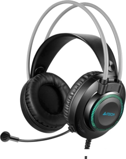 Наушники A4Tech Fstyler FH200U (черный/серый)