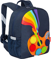 Школьный рюкзак Grizzly RS-374-2 (синий)
