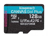 128Gb - Kingston MicroSDHC 170R A2 U3 V30 Canvas Go Plus SDCG3/128GBSP (Оригинальная!)