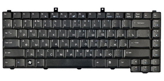 Клавиатура для Acer Aspire 1670. RU
