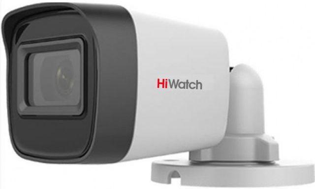 Камера видеонаблюдения HiWatch DS-T500(С) 2.4-2.4мм HD-CVI HD-TVI цветная корп.:белый - фото 1 - id-p203912138