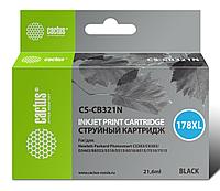 Cactus CB321N Картридж №178XL для HP PS B8553/C5383/C6383/D5463, черный (17/30 мл)