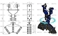 Кабельная тележка козлового крана ТККВе-1