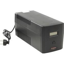 ИБП Exegate Power Smart ULB-1000 LCD 1000VA, Black, 2 евророзетки+2 розетки IEC320, USB EP212519RUS - фото 1 - id-p203909238