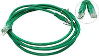 Кабель Patch Cord UTP кат.5e 2м зелёный