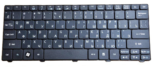 Клавиатура для Acer Aspire One AOD255. RU - фото 1 - id-p27881131