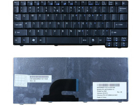 Клавиатура для Acer Aspire One Pro P531. RU