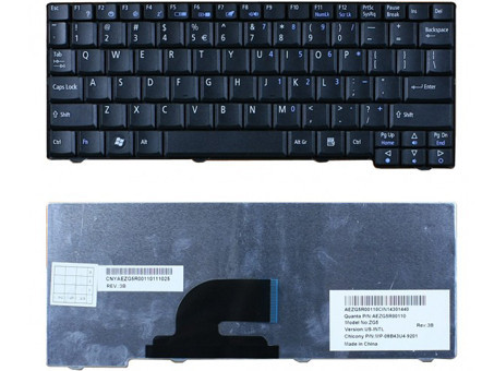 Клавиатура для Acer Aspire One ZG5. RU - фото 1 - id-p27881170