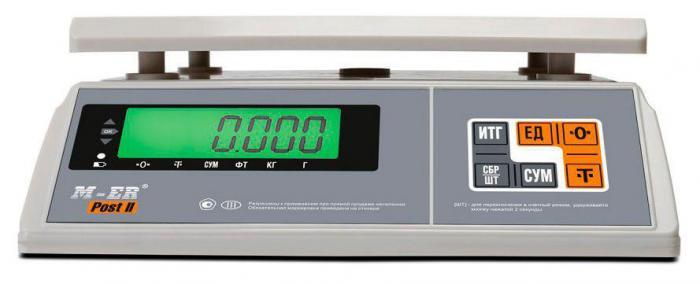 Весы фасов. Mertech M-ER 326AFU-3.01 LCD белый (3058) - фото 2 - id-p203767213