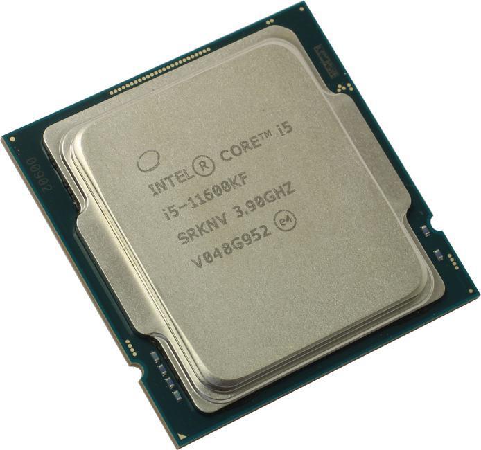 Процессор CPU Intel Core i5-11600KF 3.9 GHz/6core/3+12Mb/125W/8 GT/s LGA1200 - фото 1 - id-p203915218