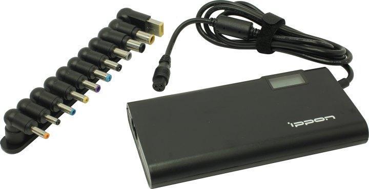Ippon SD65U блок питания (18.5-20V 65W USB) +11 сменных разъёмов, фото 2