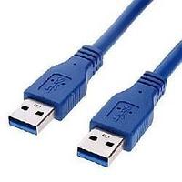 Кабель USB 3.0 A-A CCP-USB3-AMAM-1M Gembird A(вилка)-A(вилка) 1м, экран, синий / Cablexpert /