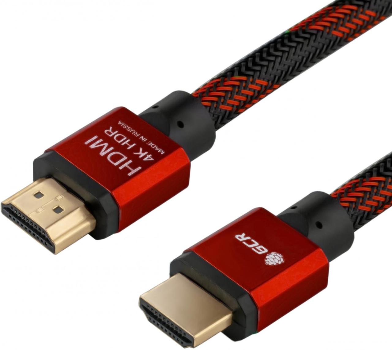 Кабель 3.0m HDMI версия 2.0, HDR 4:2:2, Ultra HD, 4K 60 fps 60Hz/5K*30Hz, 3D, AUDIO, 18.0 Гбит/с, 28/28 AWG, - фото 1 - id-p203914249