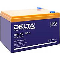 Delta HRL 12-12 X (12А\ч, 12В) свинцово- кислотный аккумулятор