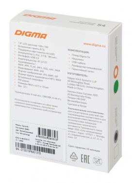 Плеер Hi-Fi Flash Digma S4 8Gb белый/оранжевый/1.8"/FM/microSDHC, фото 2
