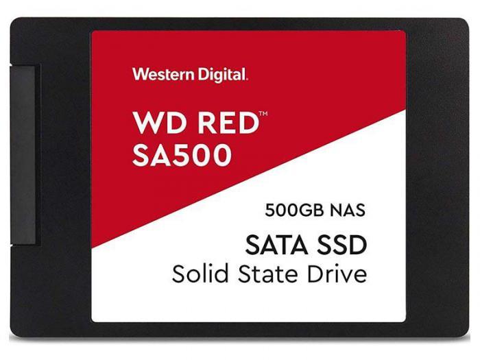 Western Digital 500Gb SA500 Red SSD WDS500G1R0A - фото 1 - id-p203303814