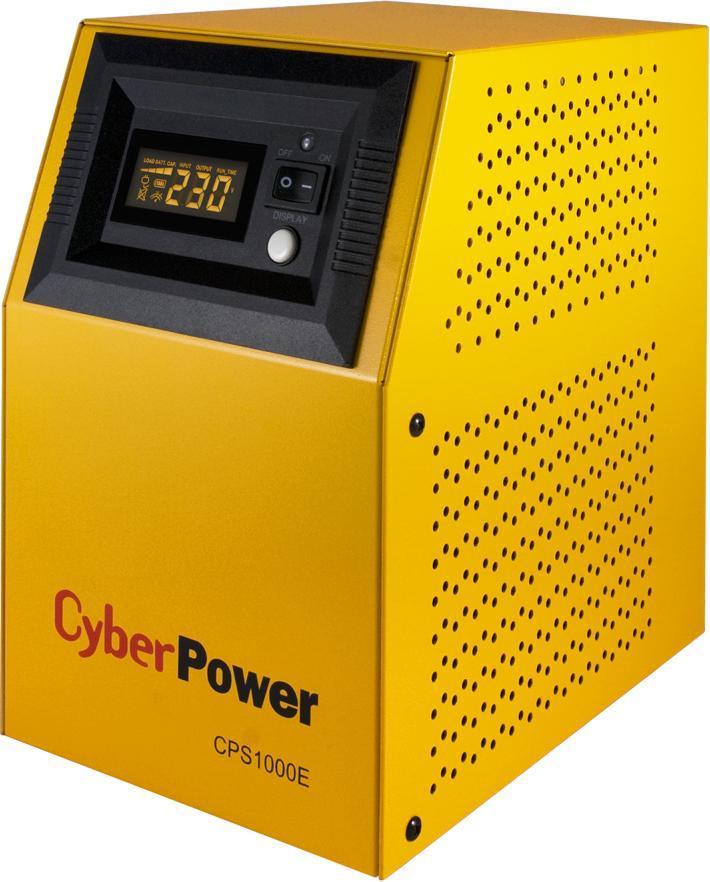 Инвертор CyberPower CPS 1000 E (700 Вт. 12 В) Cyberpower. UPS CYBERPOWER CPS 1000 E (700 Va. 12 V) - фото 1 - id-p203909499