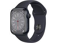 APPLE Watch Series 8 GPS 41mm Midnight Aluminum Case with Midnight Sport Band - M/L MNU83