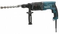 Makita HR2470FT Перфоратор SDS+ [HR2470FT] {780Вт,3реж,2.7Дж,0-4500у\м,2.8кг,чем,б\съемный патрон,зашита уг