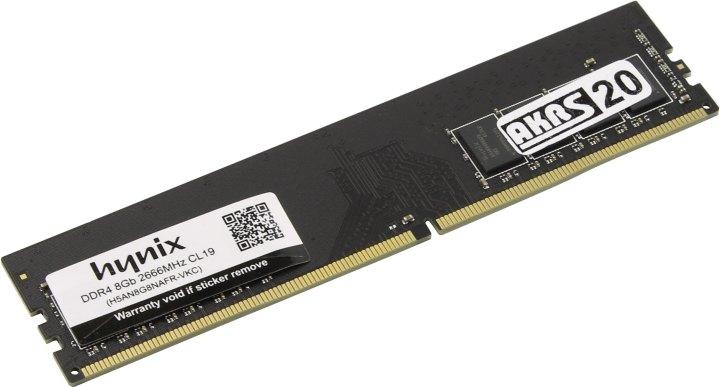Оперативная память HYNIX DDR4 DIMM 8Gb PC4-21300 H5AN8G8NAFR-VKC - фото 1 - id-p203918638