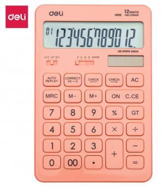 Калькулятор настольный Deli Touch EM01541 красный 12-разр. - фото 1 - id-p203907703
