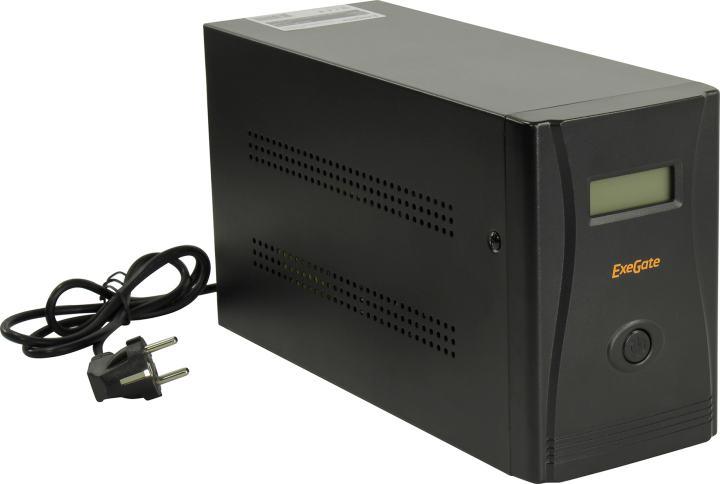 ИБП UPS 1600VA Exegate SpecialPro Smart LLB-1600 EP285509RUS LCD защита телефонной линии/RJ45 USB - фото 1 - id-p203912931