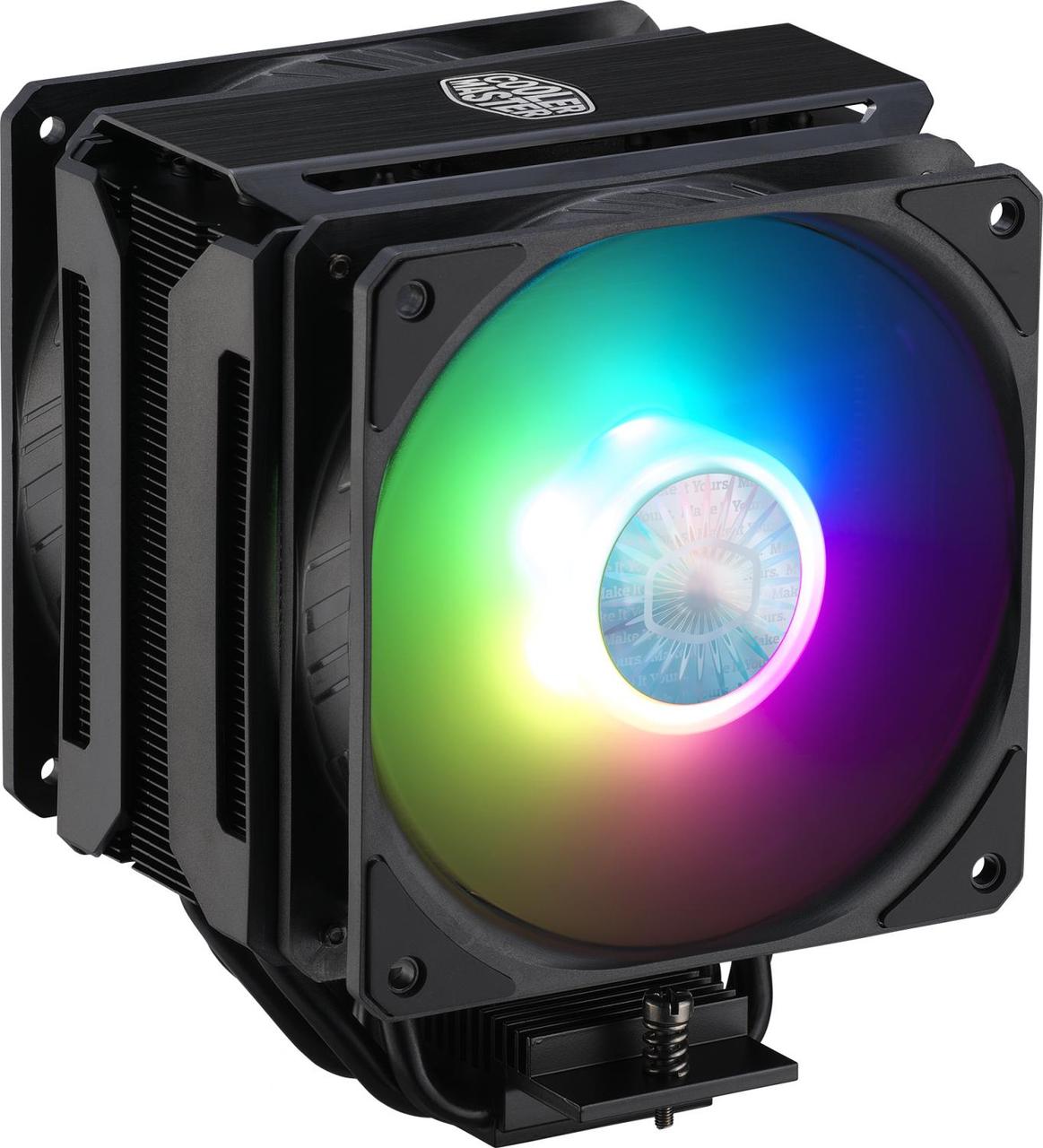 Кулер для процессора Cooler Master. Cooler Master CPU Cooler MasterAir MA612 Stealth ARGB, 200W, Full Socket - фото 1 - id-p203914933