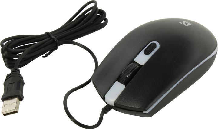 Манипулятор Defender Optical Mouse Dot MB-986 (RTL) USB 4btn+Roll 52986 - фото 1 - id-p203914055