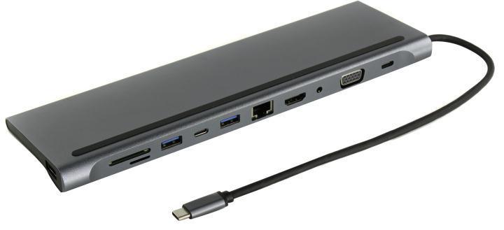 KS-is KS-474 Док-станция USB-C 11 в 1 - фото 1 - id-p203911924